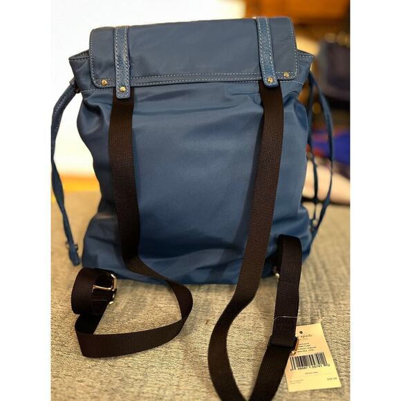 Kate Spade Cooper Square Nylon backpack Blue - Picture 3 of 8